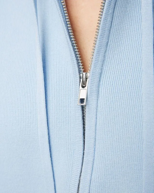 Felpa LIVE THE PROCESS CROP KNIT HOODIE