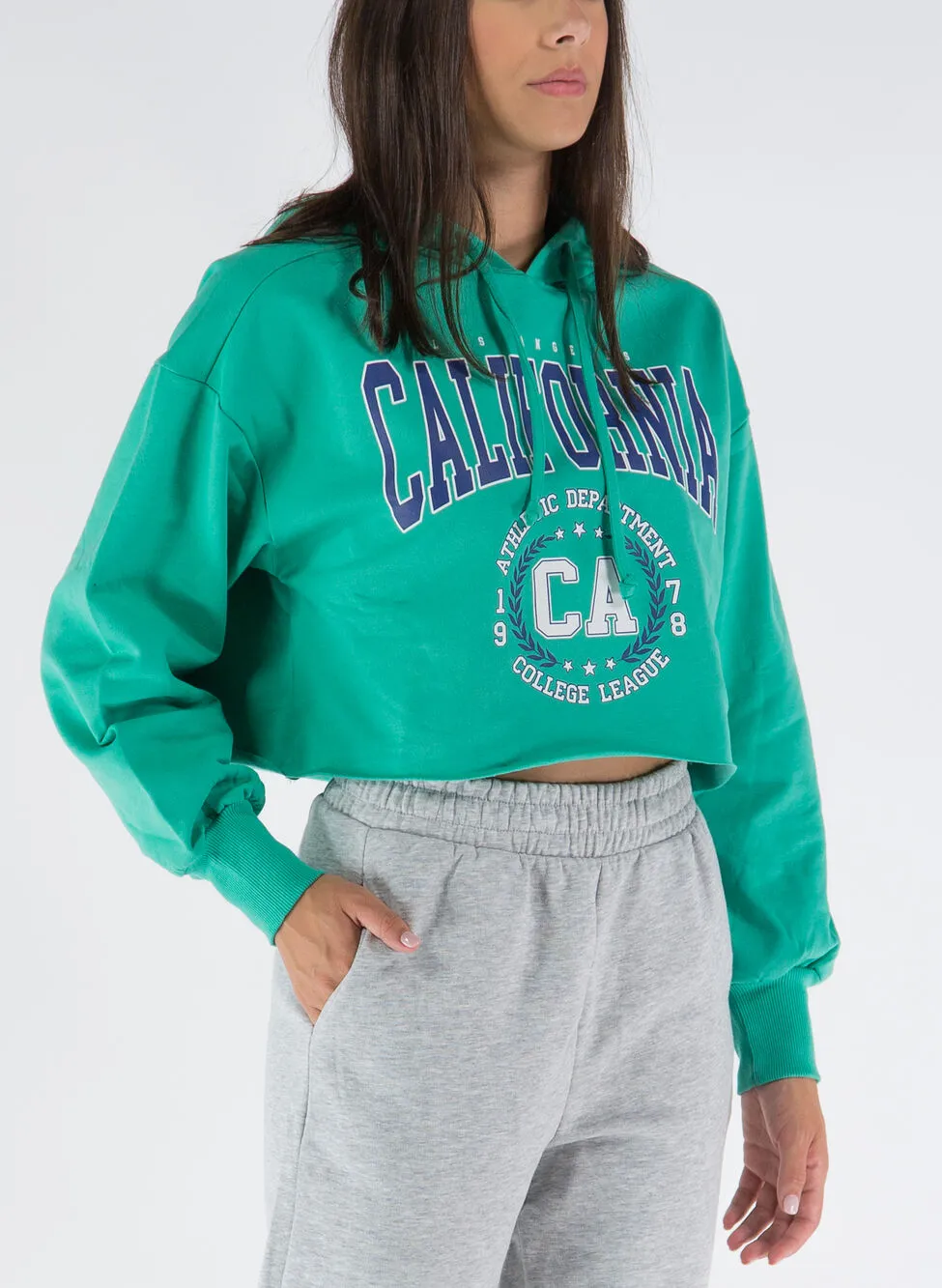 felpa zoey crop