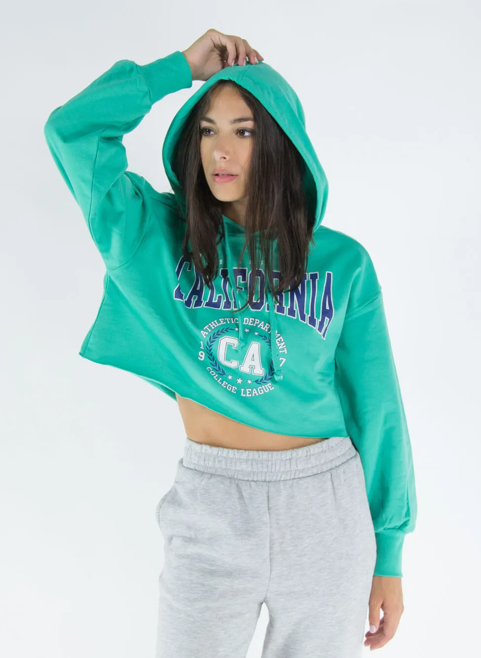 felpa zoey crop