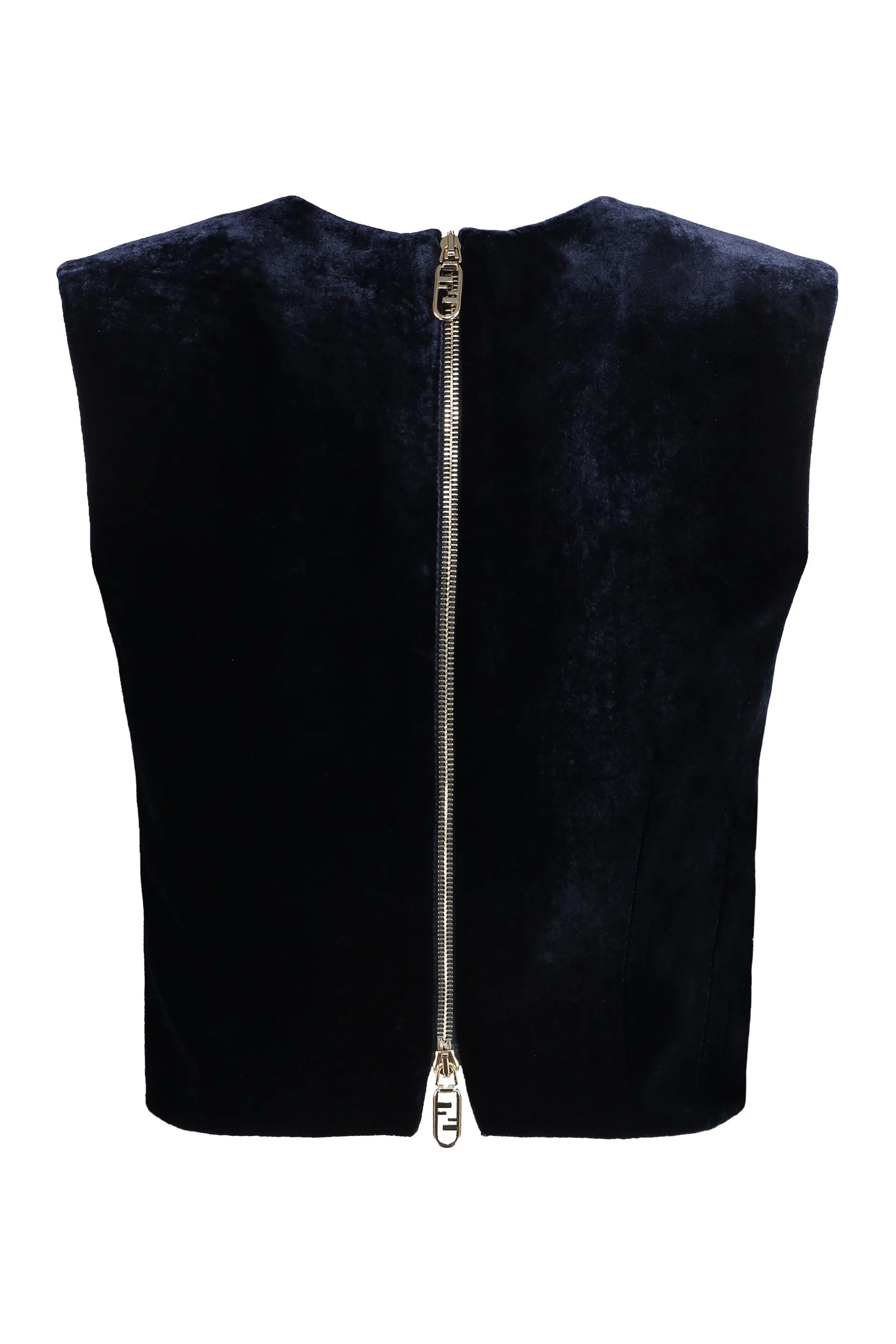 Fendi Top in velluto