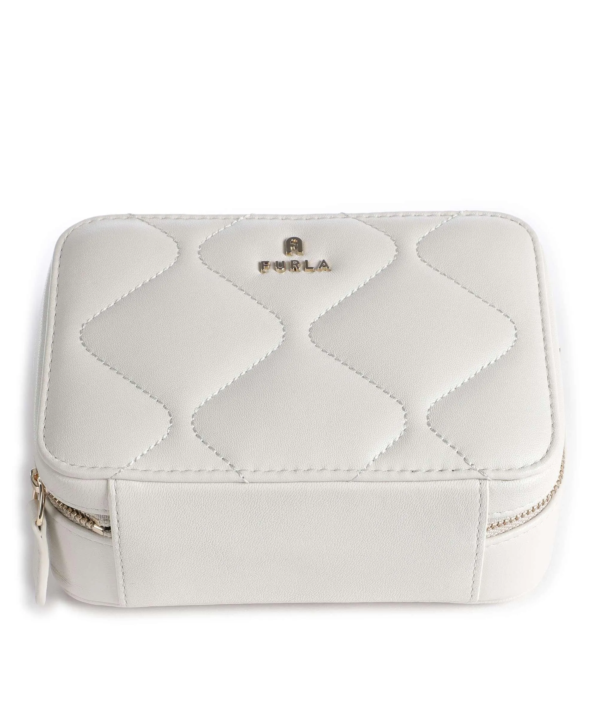 Furla Camelia Mini Borsa a tracolla pelle granulata avorio  