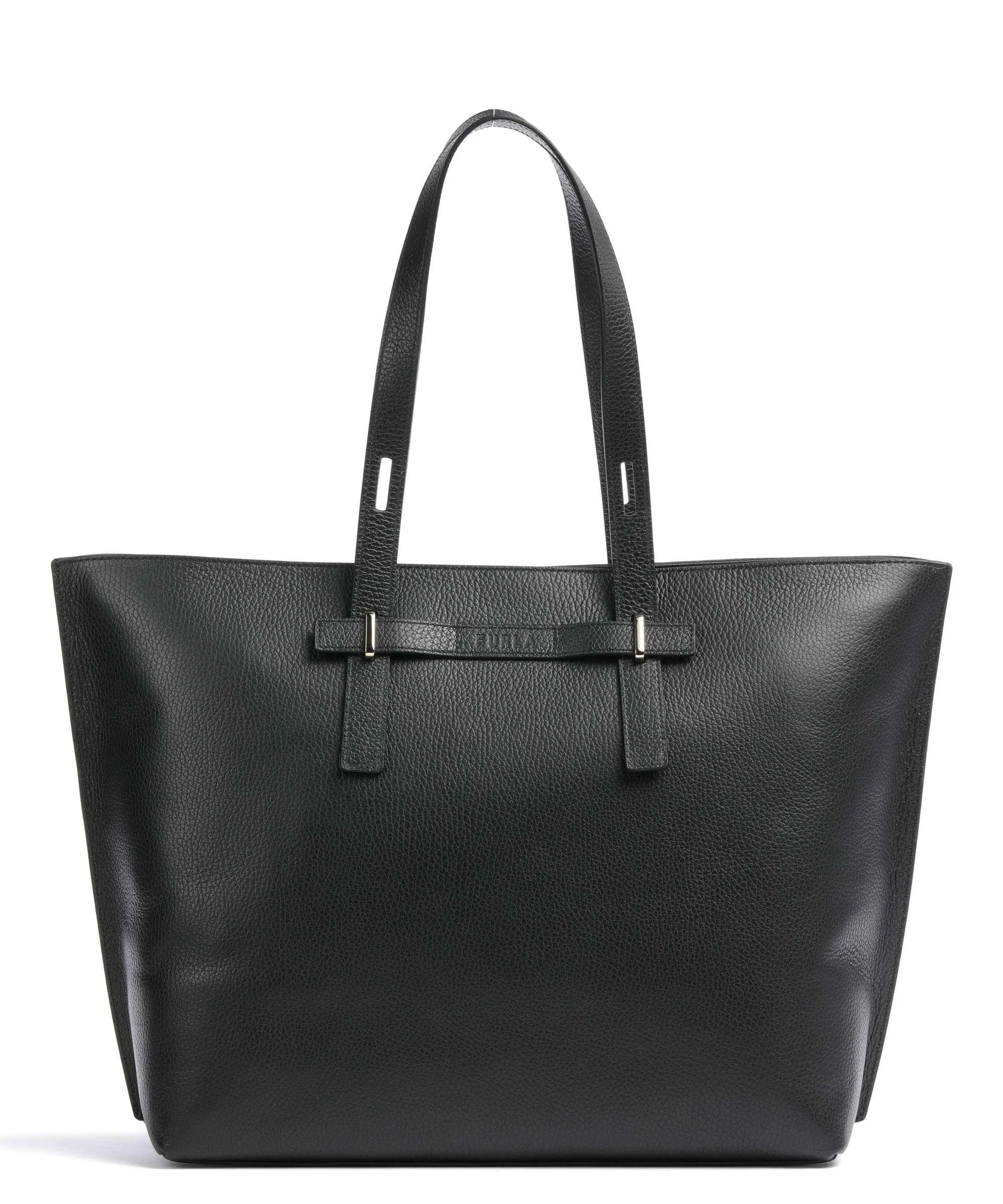  Furla Giove Borsa shopper pelle granulata nero  
