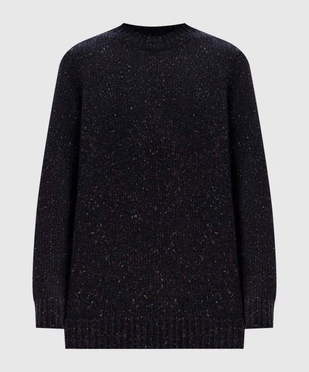 Gabriela Hearst Maglione in cashmere Alfie blu 1249225A009