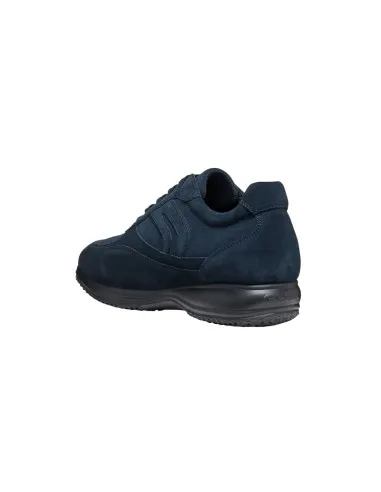 Geox U Happy sneaker in camoscio  