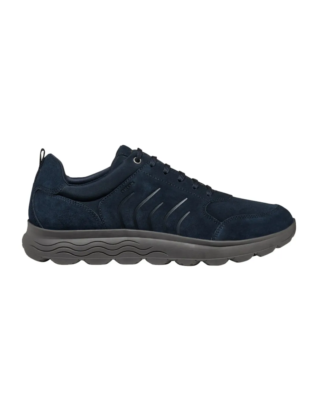 Geox U Spherica sneaker in camoscio  