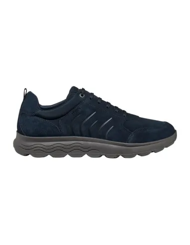 Geox U Spherica sneaker in camoscio  