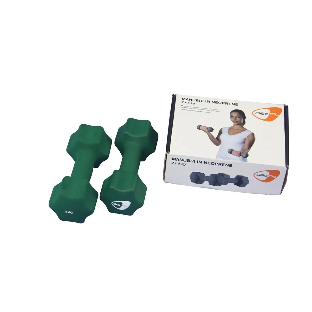 GetFit Manubrietti 2 X 5 Kg