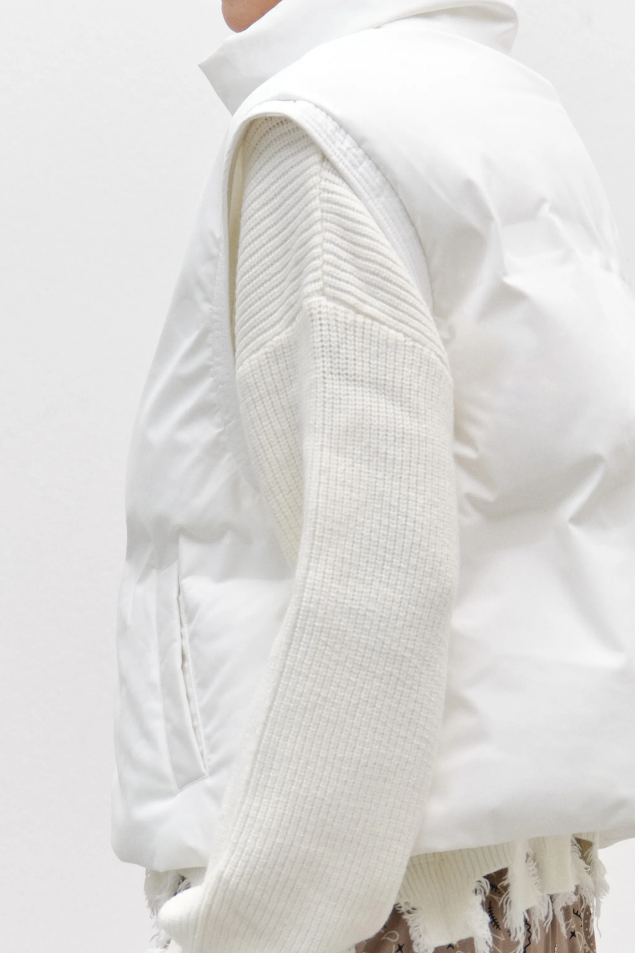 GILET IMBOTTITO COLLO ALTO