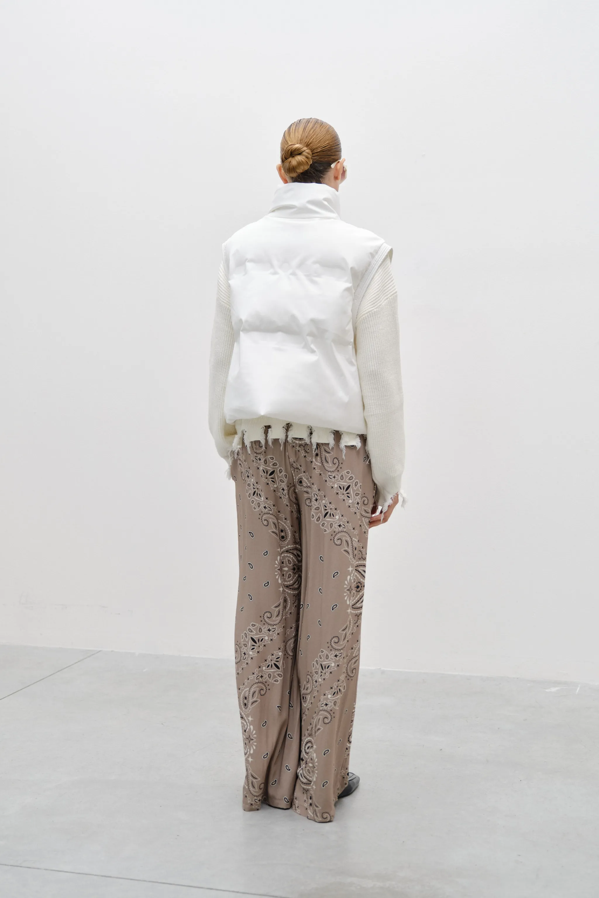 GILET IMBOTTITO COLLO ALTO