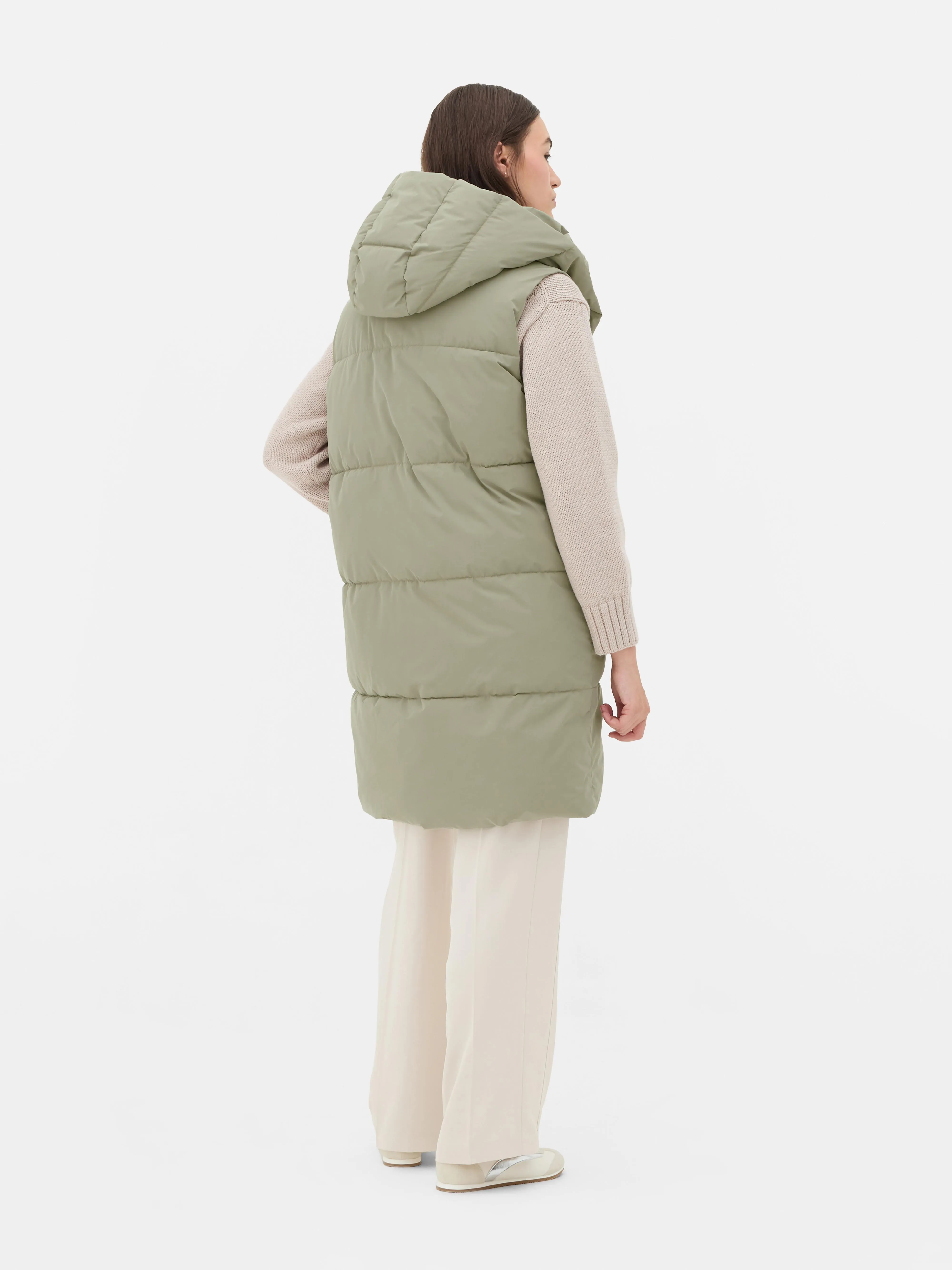 Gilet imbottito incrociato