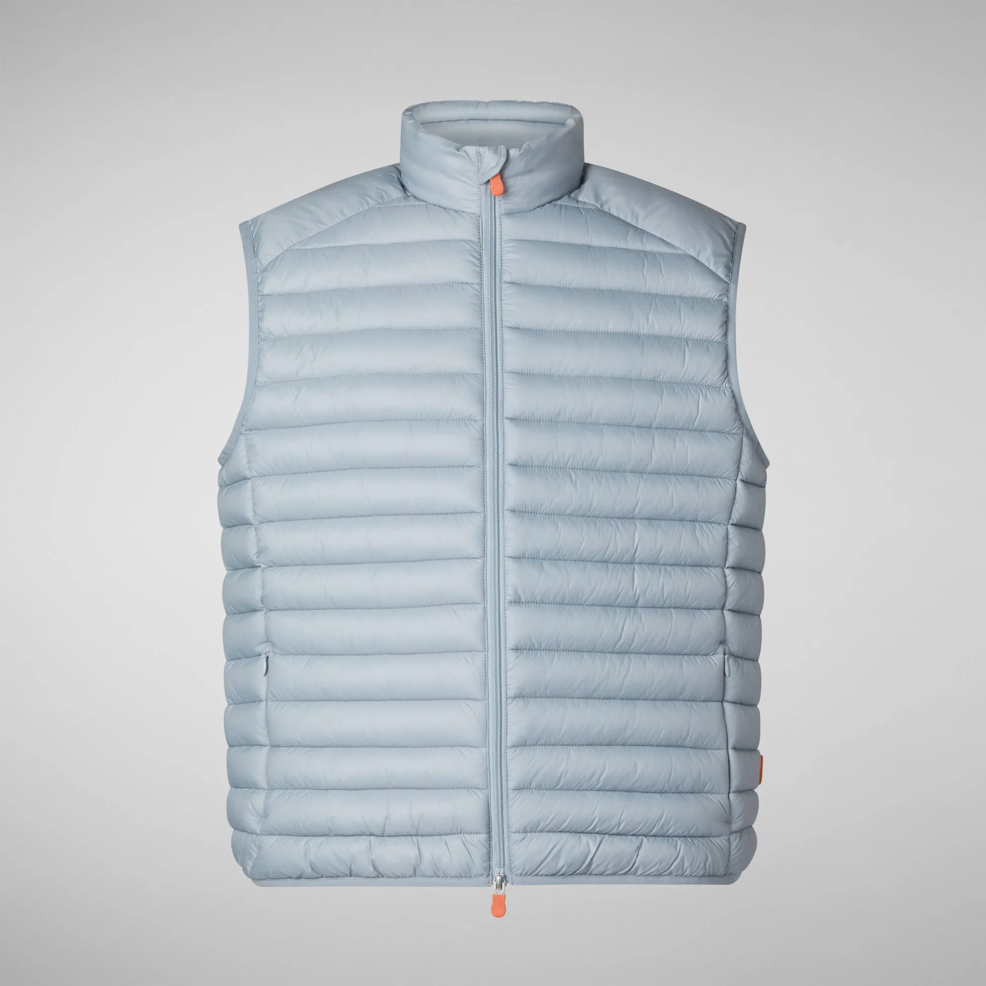 Gilet imbottito uomo Adam grigio ardesia chiaro