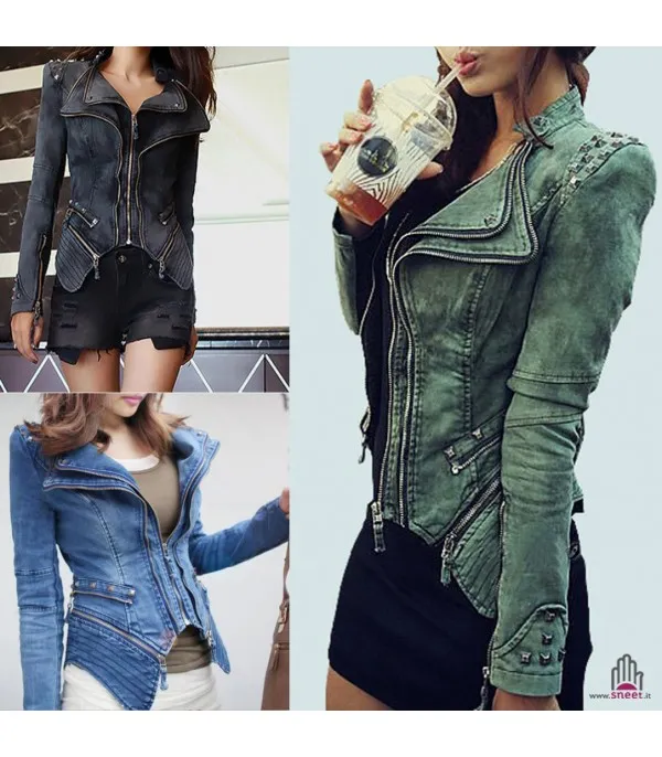 Giubbino in jeans Diana Green