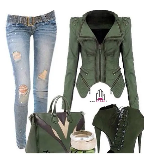Giubbino in jeans Diana Green