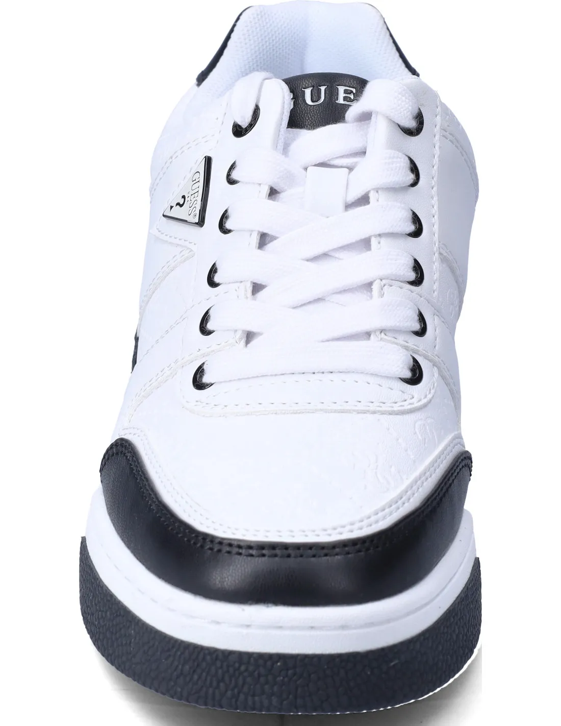 Guess donna sneakers white-blk