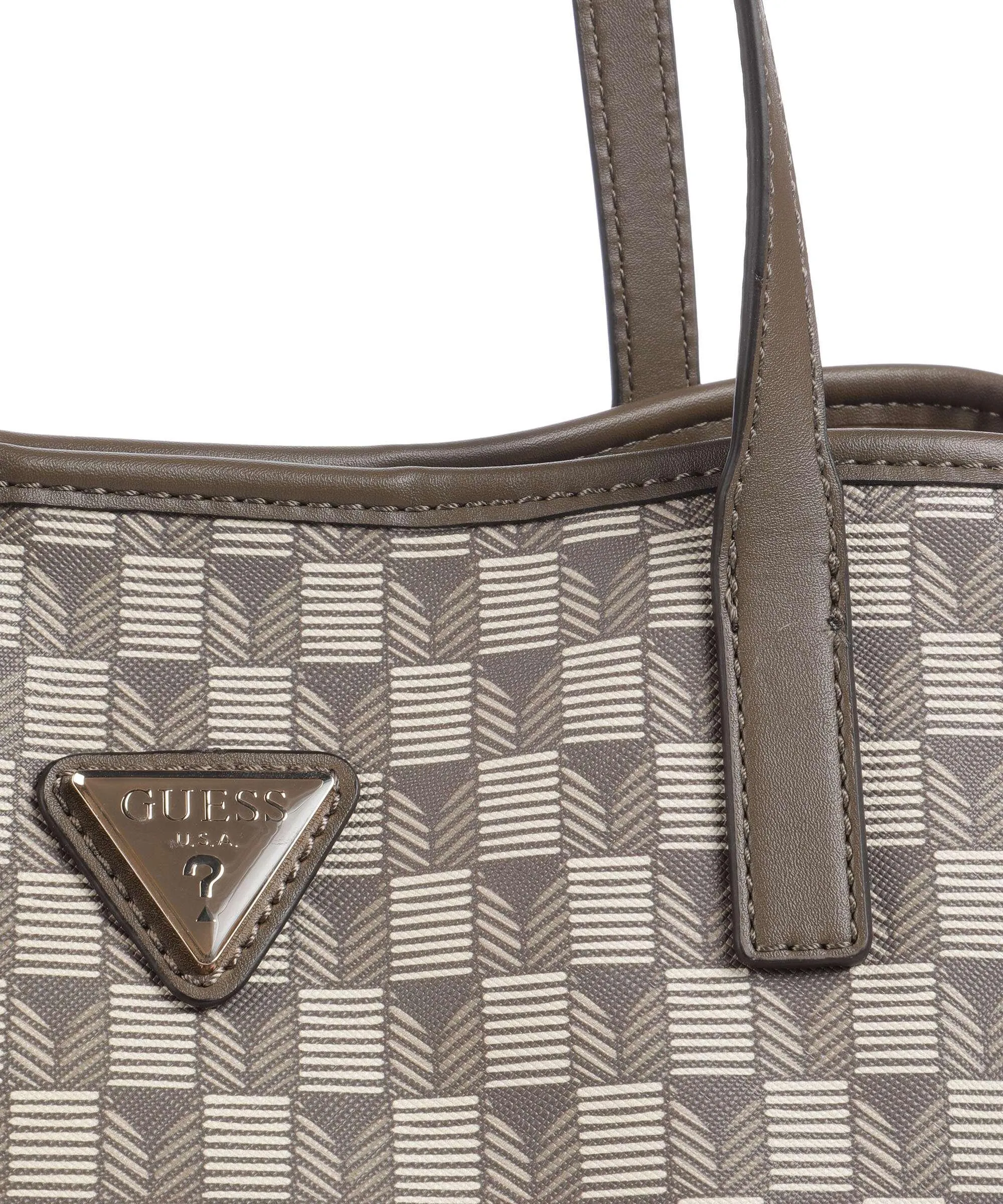  Guess Vikky Borsa shopper pelle sintetica beige  