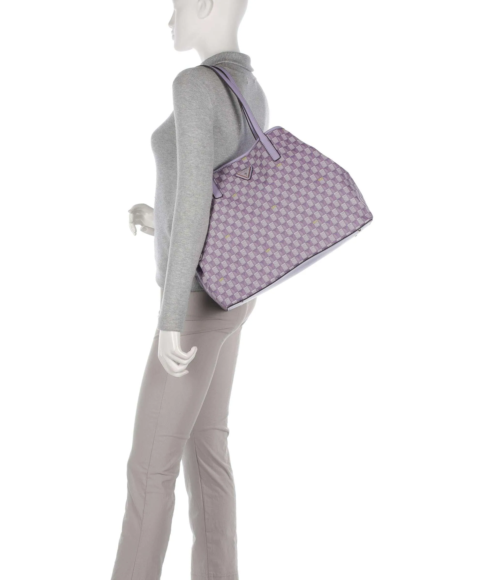  Guess Vikky Borsa shopper pelle sintetica viola  