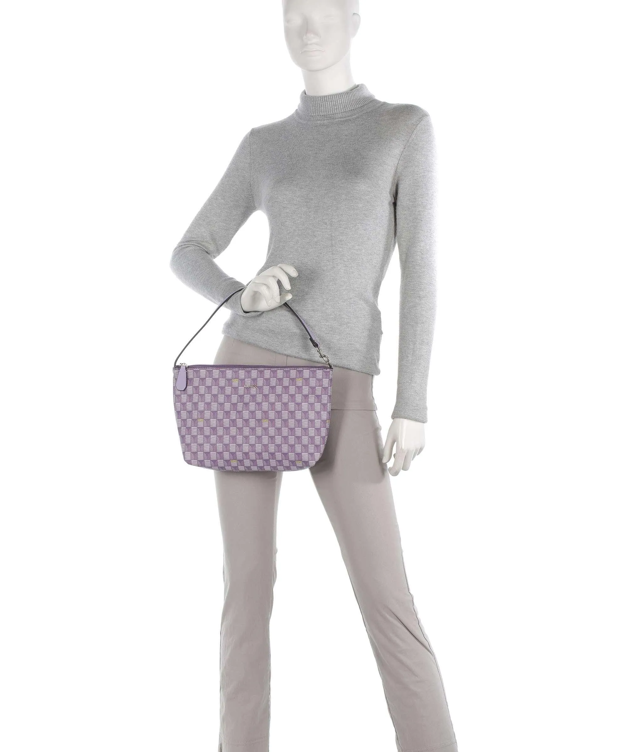  Guess Vikky Borsa shopper pelle sintetica viola  