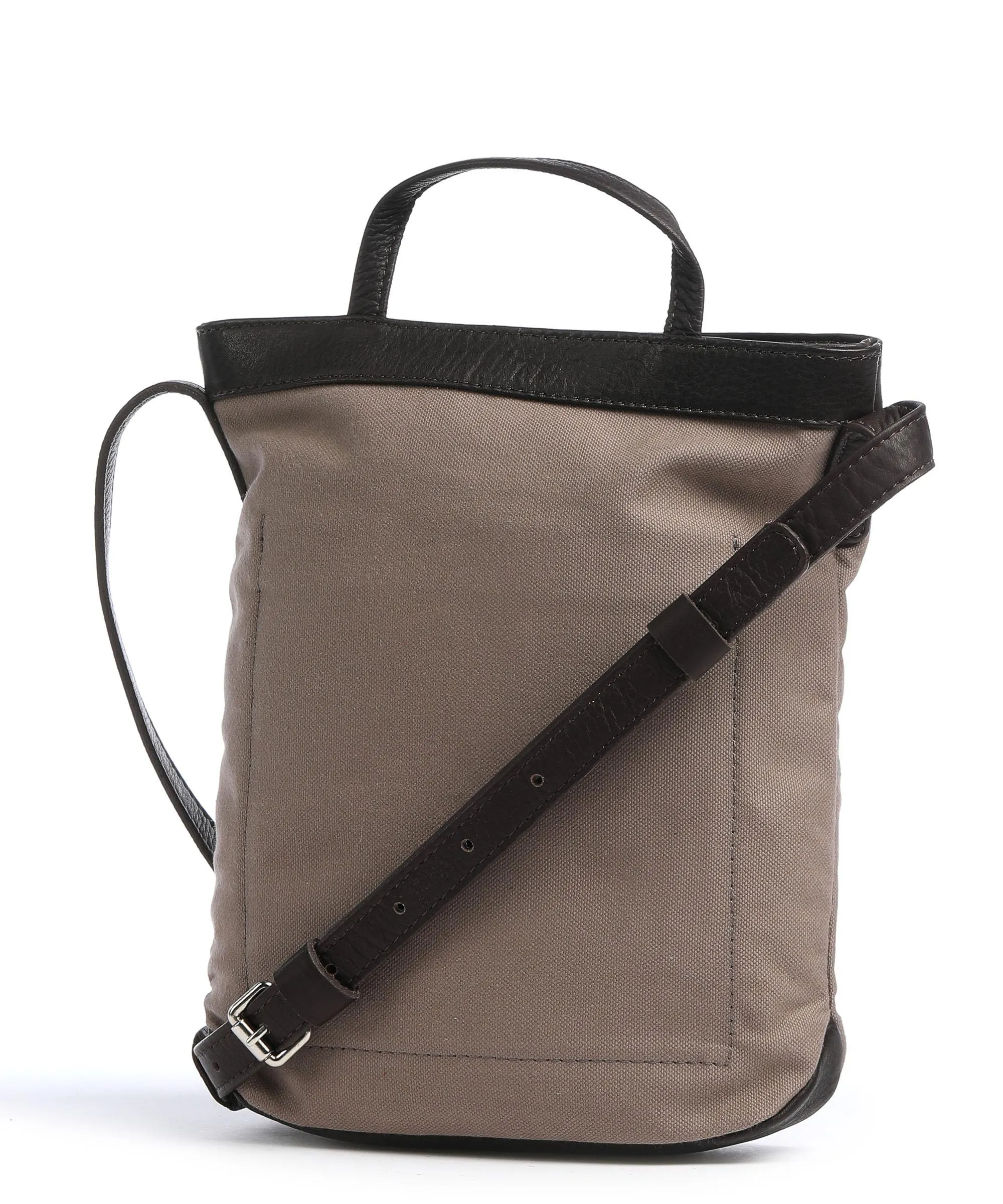  Harold's Hotstoff Borsa a tracolla cotone biologico, pelle bovina marrone  