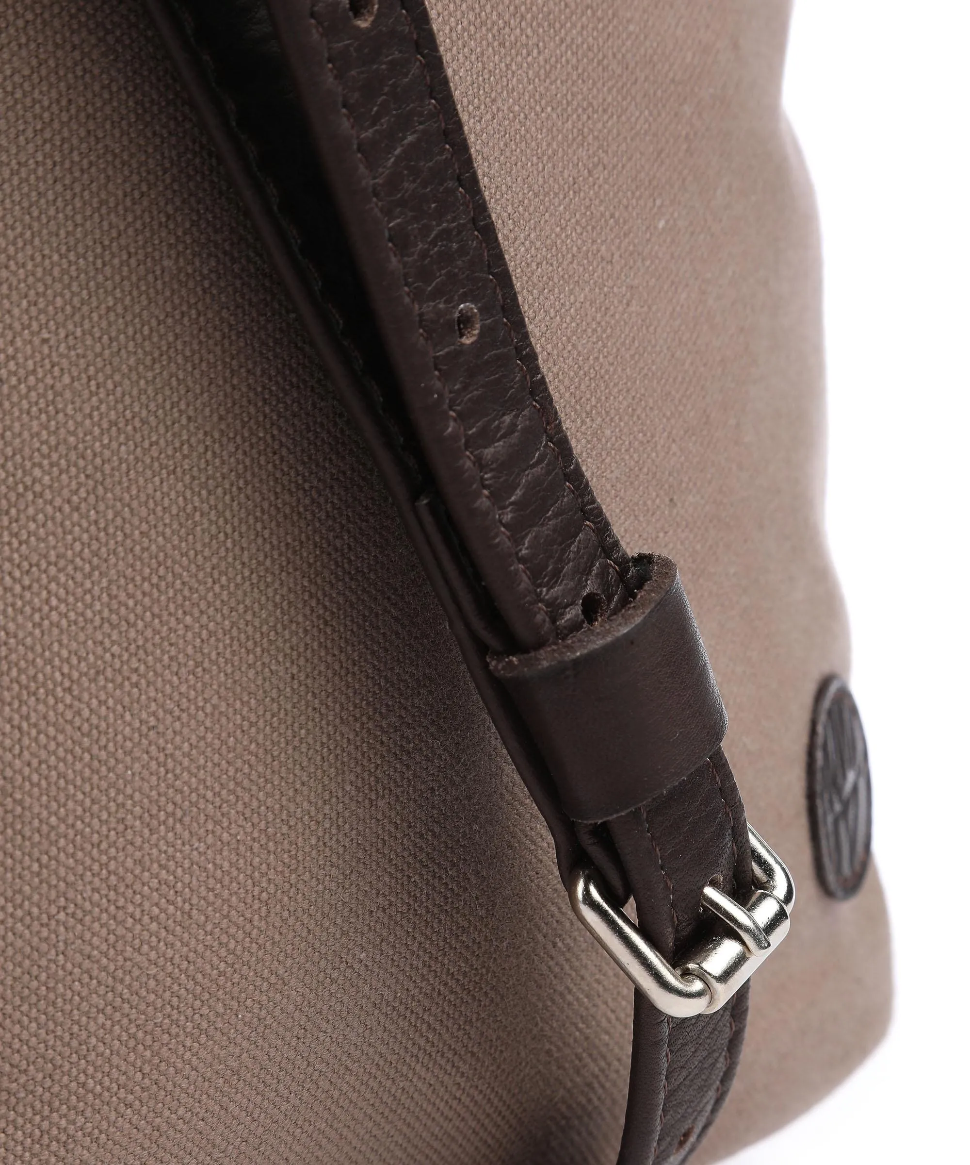  Harold's Hotstoff Borsa a tracolla cotone biologico, pelle bovina marrone  