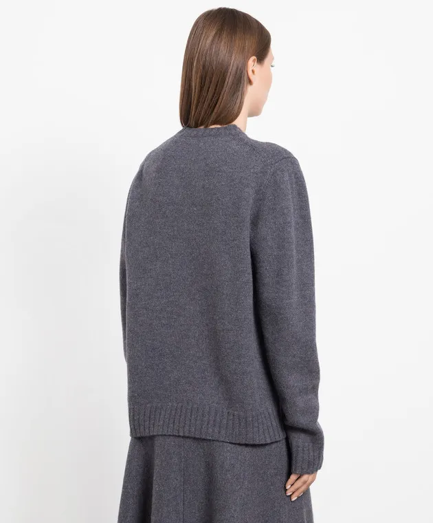 Jil Sander Maglione in cashmere grigio J02GP0043J14506