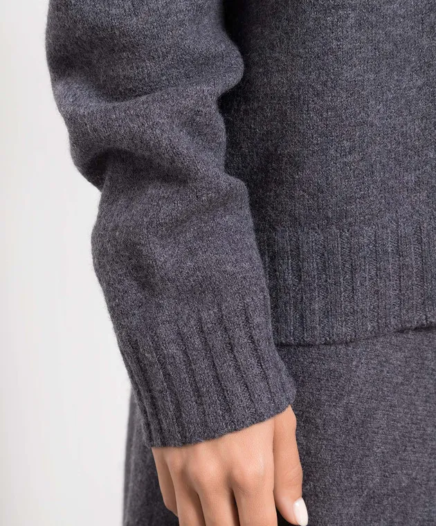 Jil Sander Maglione in cashmere grigio J02GP0043J14506