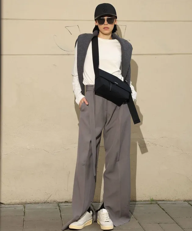 Jil Sander Maglione in cashmere grigio J02GP0043J14506