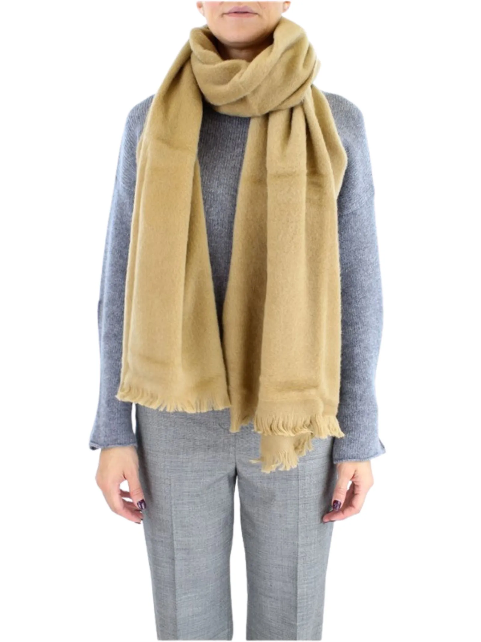 JuccaSCIARPA DONNA GARZATA IN LANA