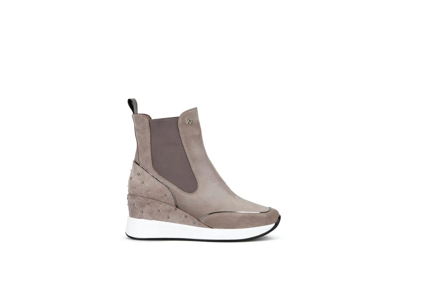 KEYS Sneaker Alta Donna - K-6982 Beige  