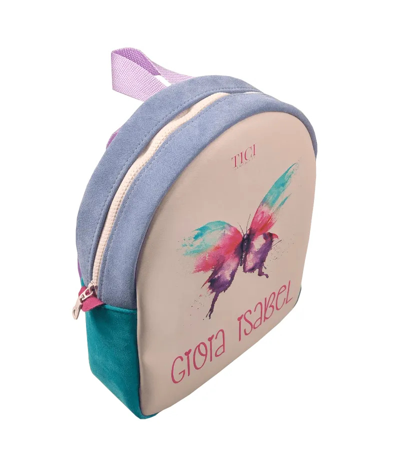 Kit Bambina Farfalla - Zaino e astuccio asilo
