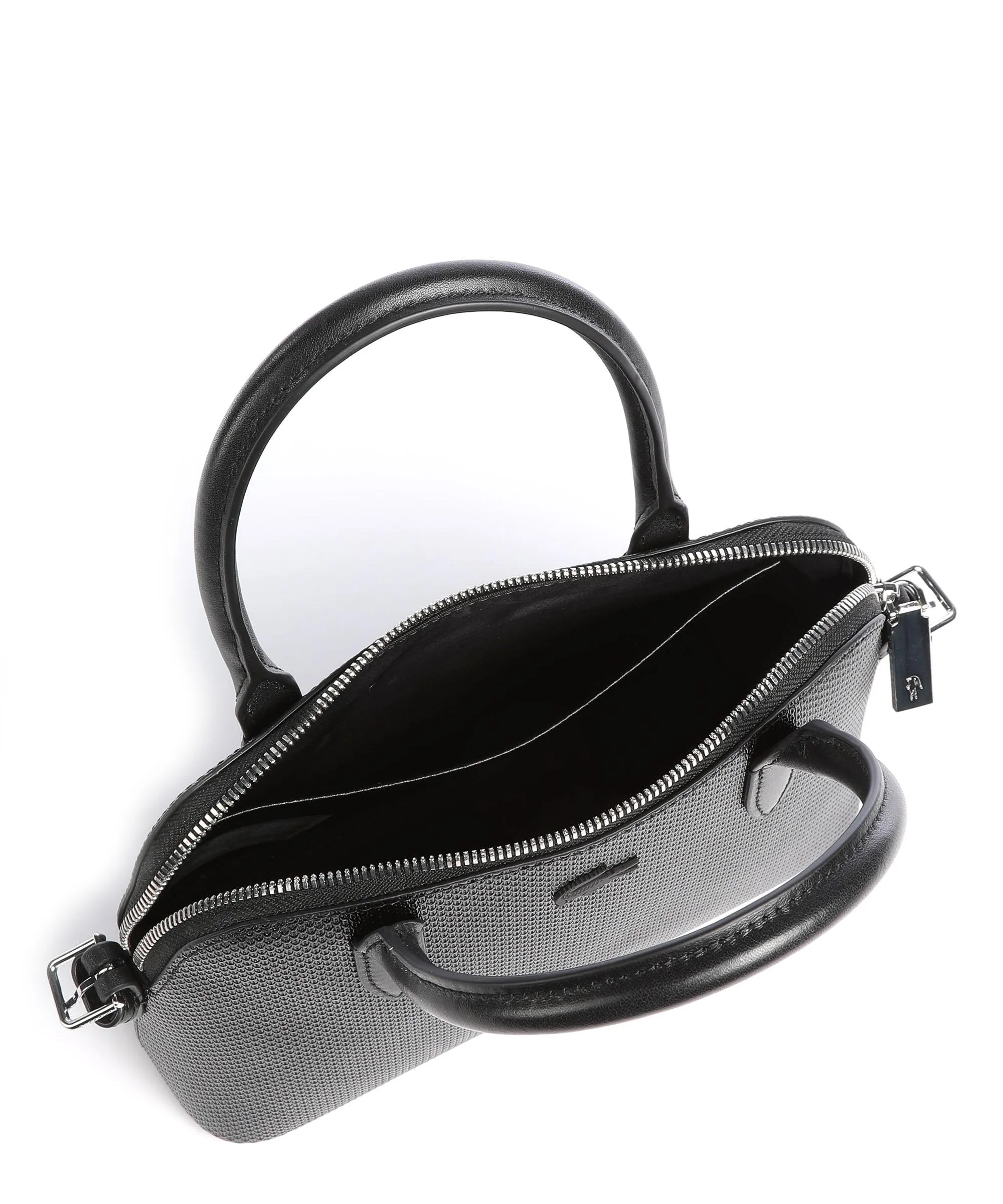 Lacoste Chantaco Borsa a mano pelle bovina nero  