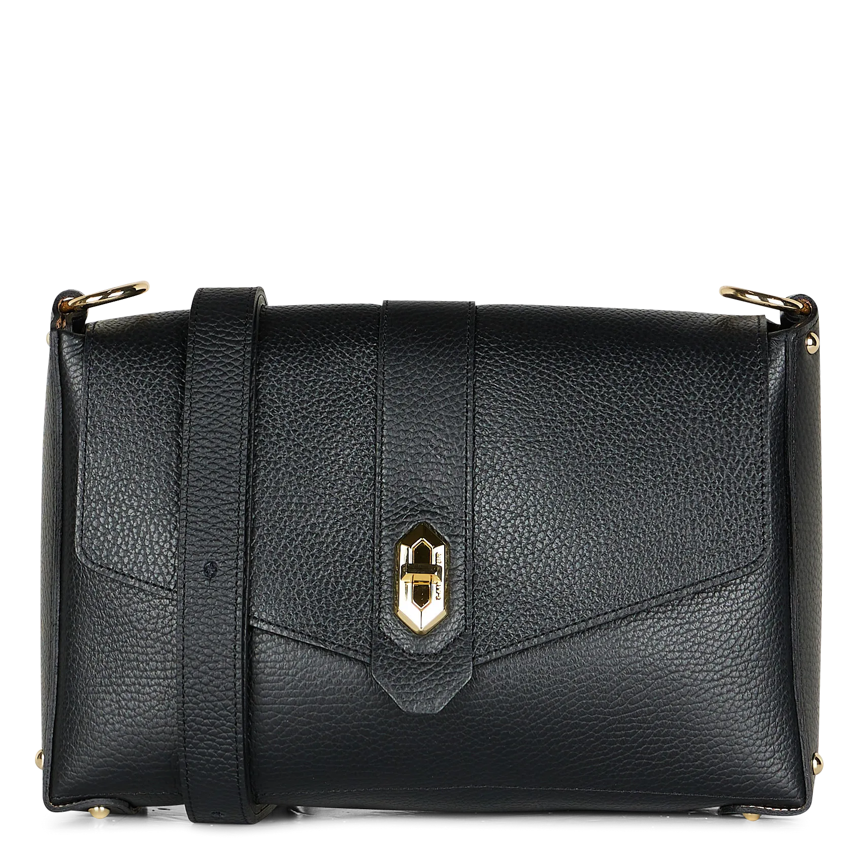  LANCASTER PARIS   Borsa a spalla in pelle | Nero