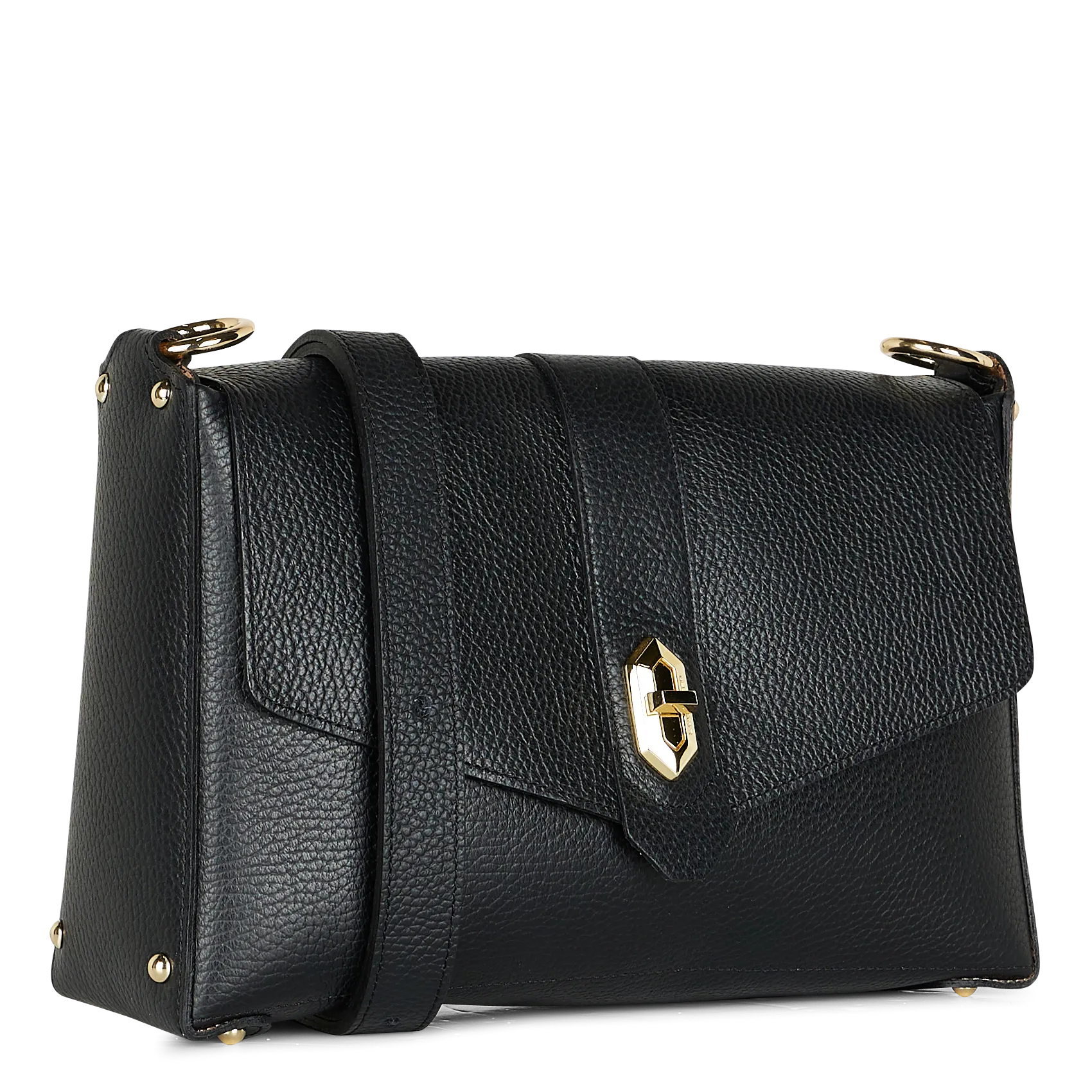  LANCASTER PARIS   Borsa a spalla in pelle | Nero