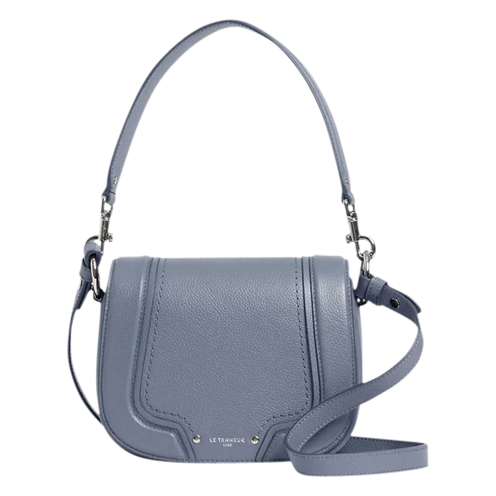  LE TANNEUR   ELLA - Borsa a tracolla in pelle | Blu