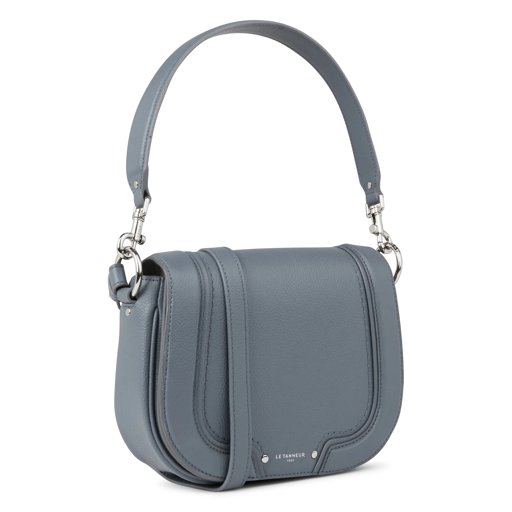  LE TANNEUR   ELLA - Borsa a tracolla in pelle | Blu