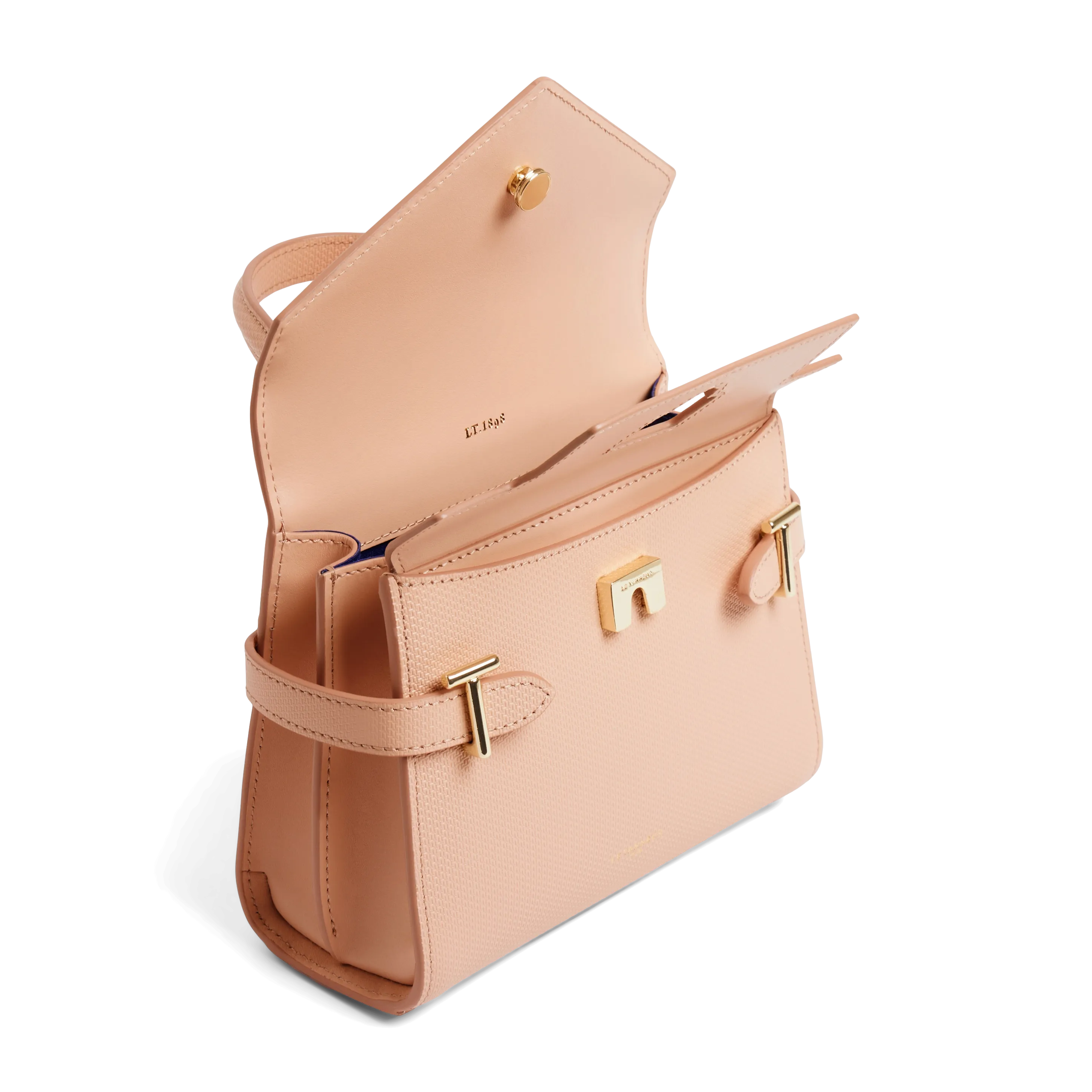  LE TANNEUR   EMILIE - Borsa a mano in pelle | Rosa