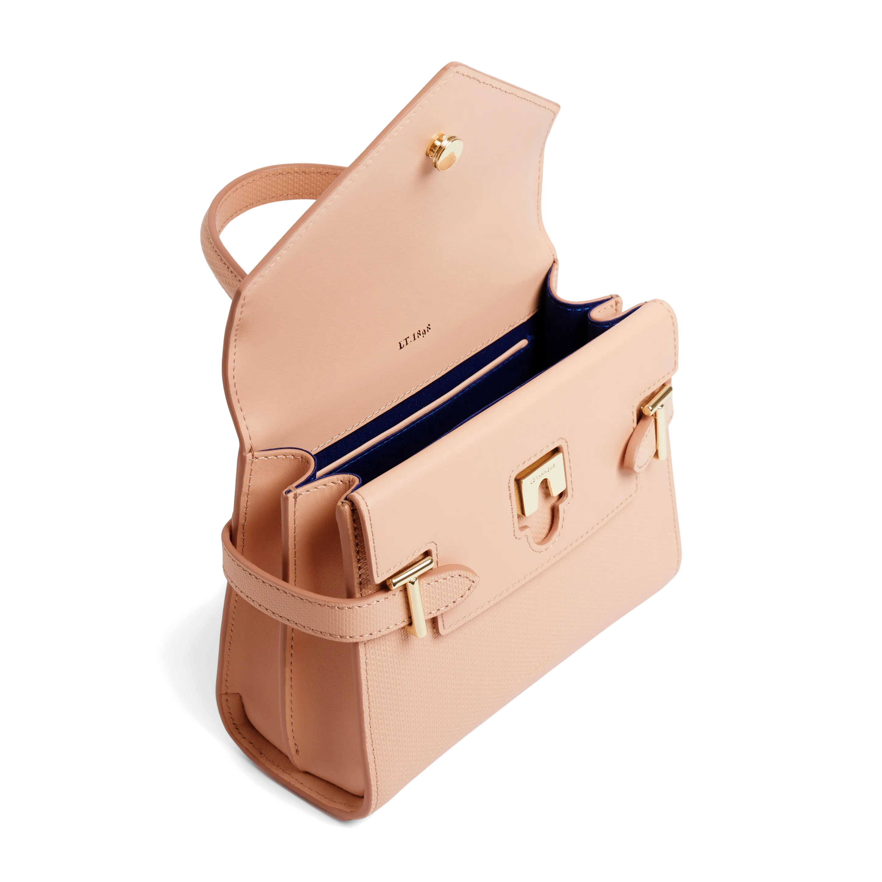  LE TANNEUR   EMILIE - Borsa a mano in pelle | Rosa