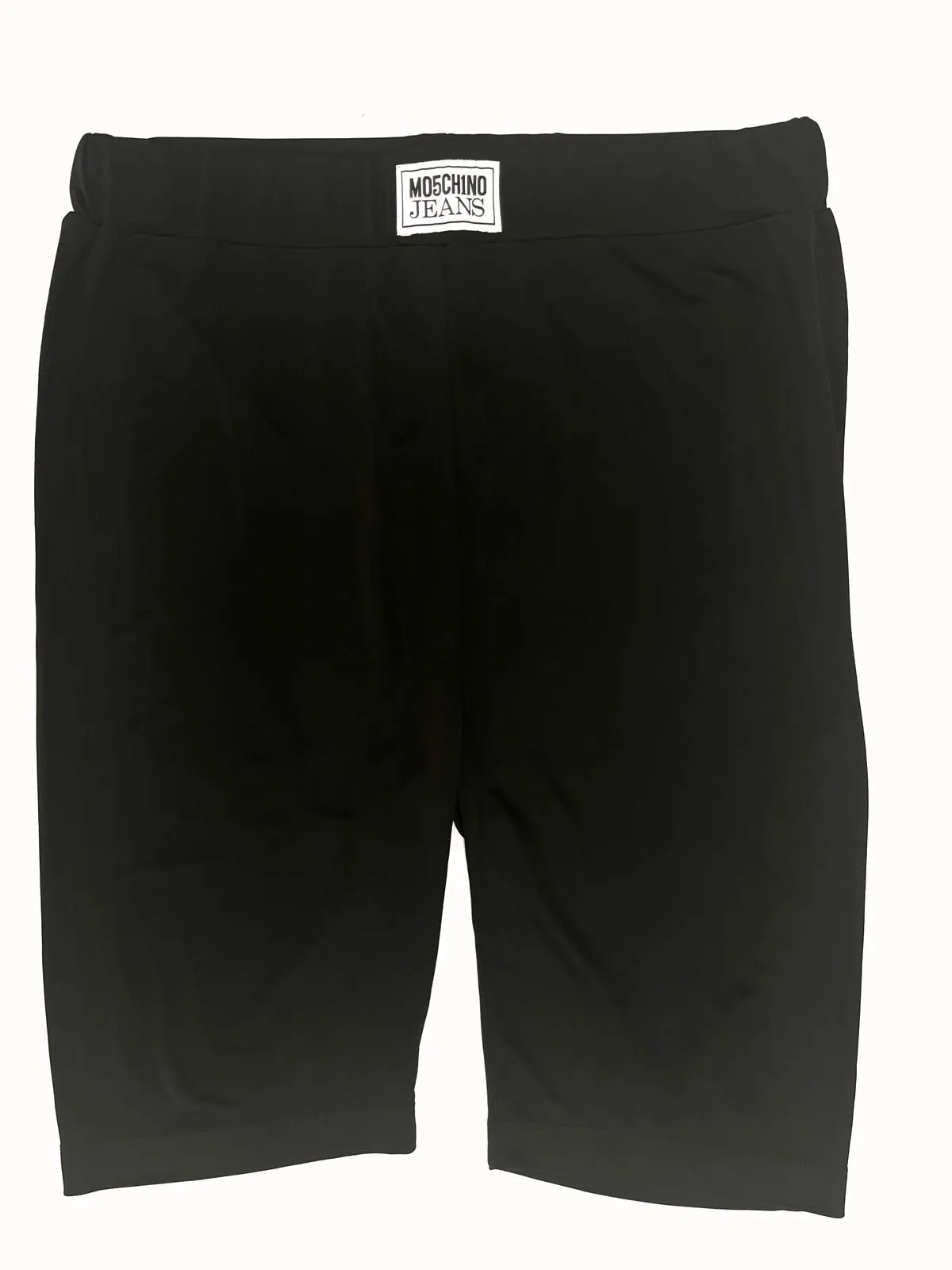 LEGGINGS NERO CON PATCH LOGO