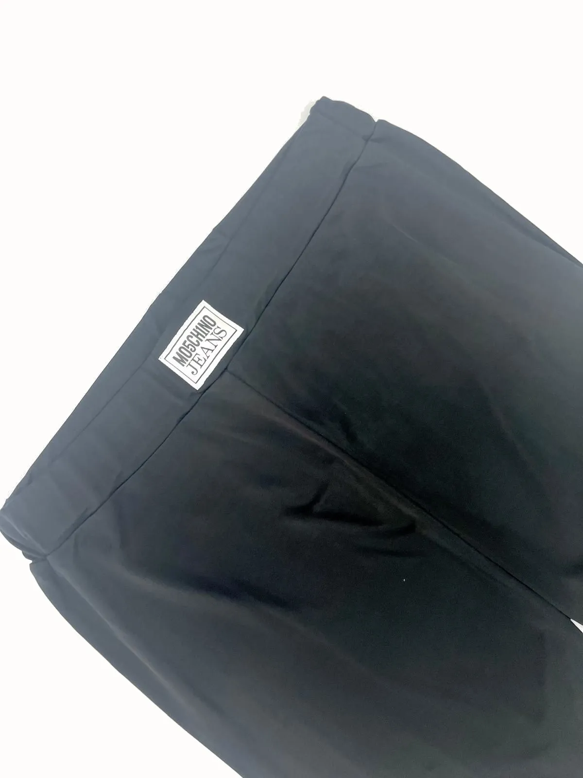 LEGGINGS NERO CON PATCH LOGO