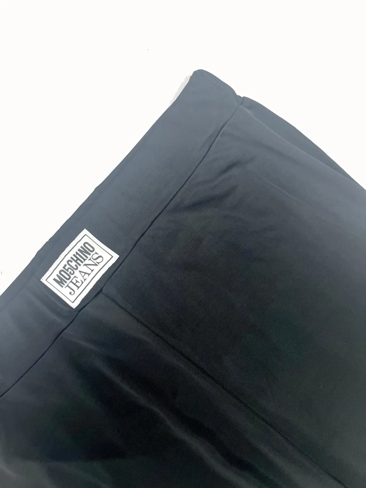 LEGGINGS NERO CON PATCH LOGO