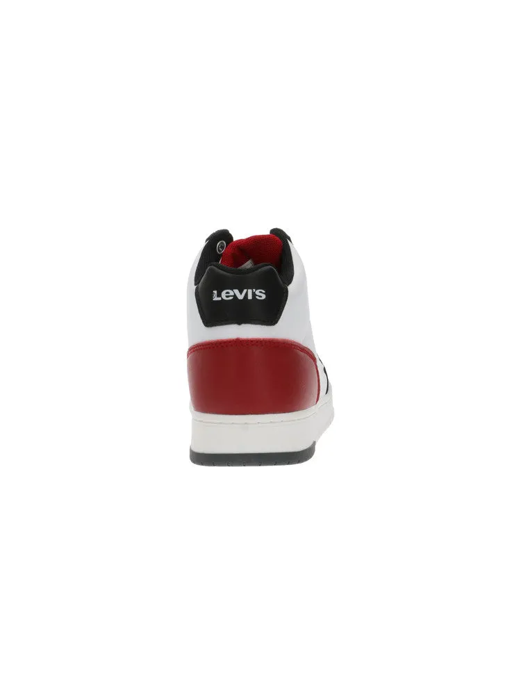 LEVI'S Sneaker Alta Bambino - VIRV0033S Bianco  