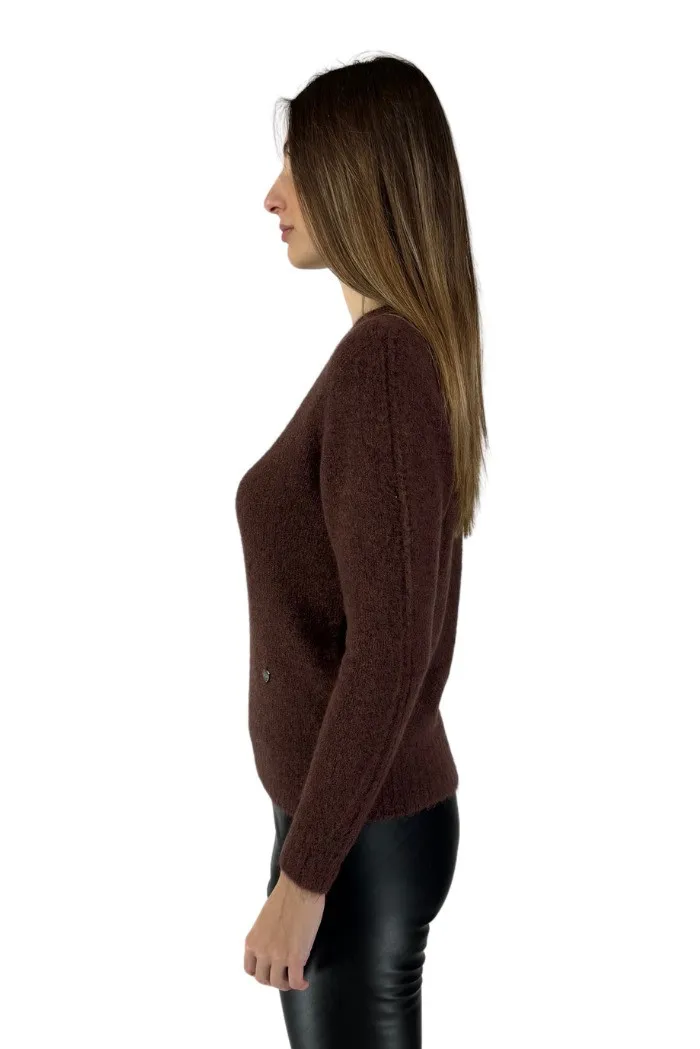 Lolita maglia girocollo in misto lana boucle' lo24146w