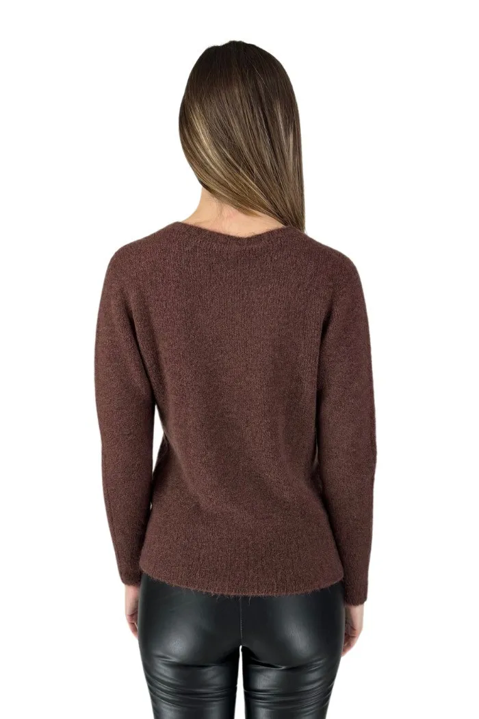 Lolita maglia girocollo in misto lana boucle' lo24146w
