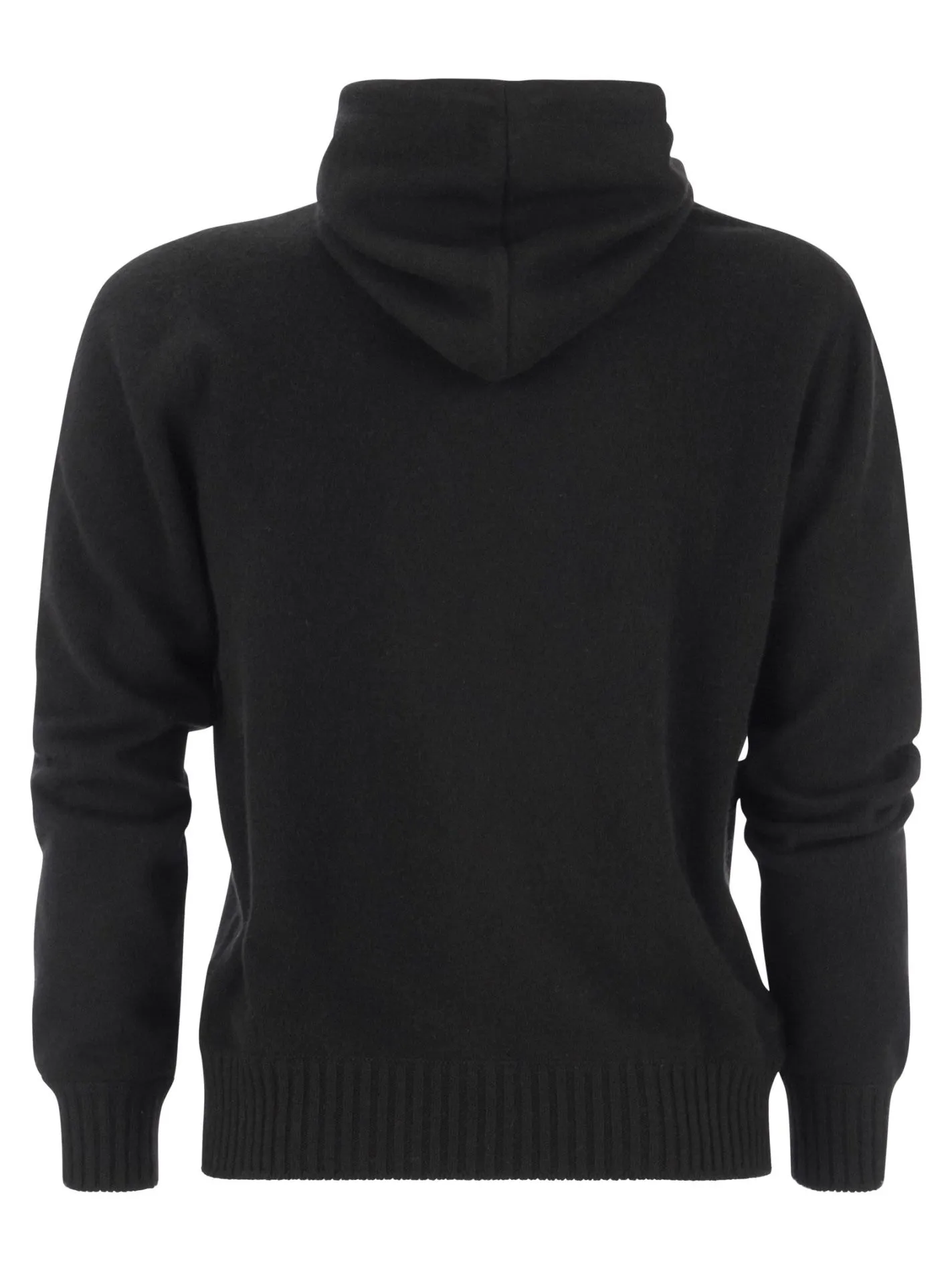 Maglia in cashmere con cappuccio