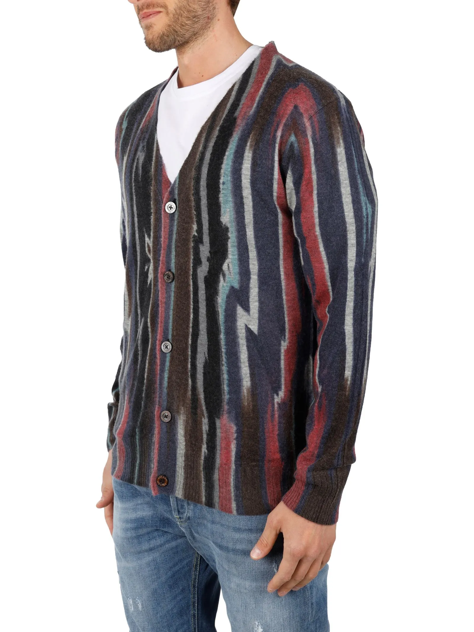 MAGLIA MULTICOLOR IN MISTO CASHMERE