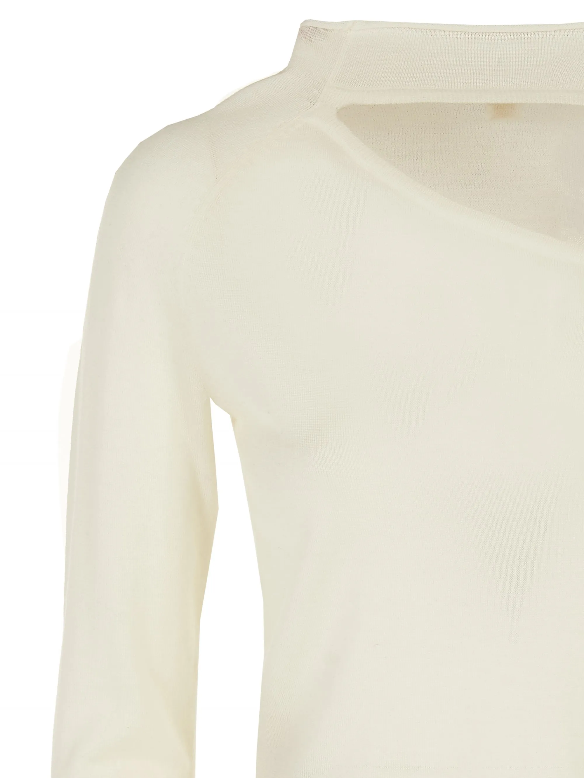 MAGLIA "COCCINELLA" PANNA IN LANA