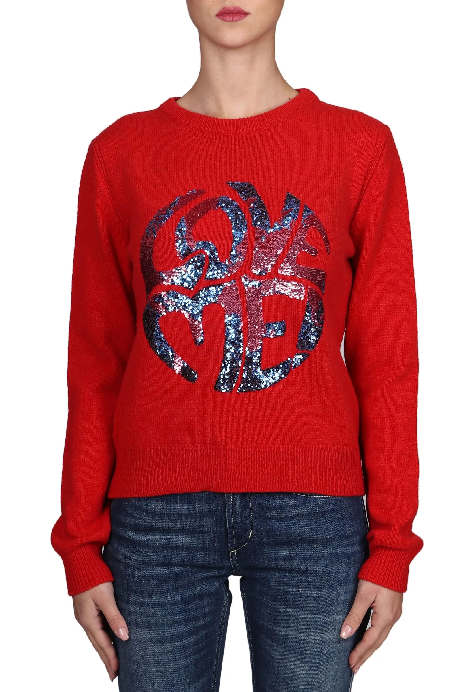 MAGLIA ROSSA LOVE ME IN CASHMERE