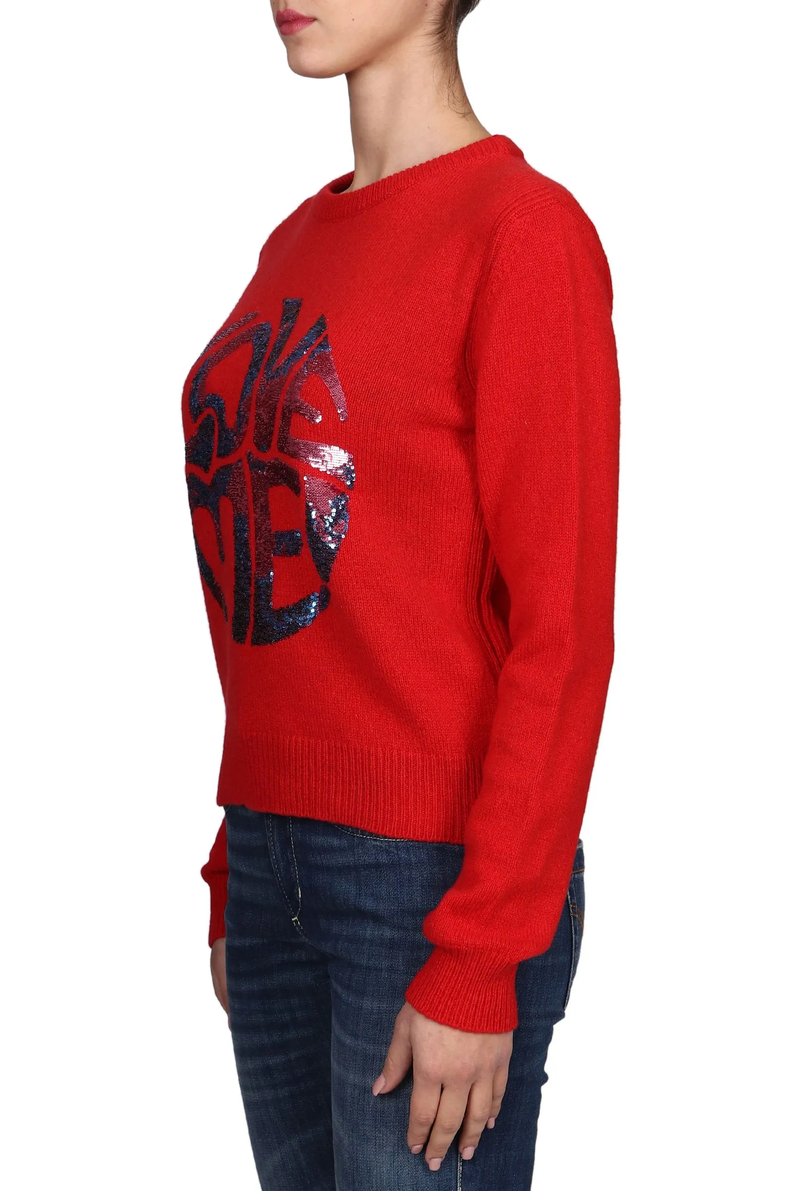 MAGLIA ROSSA LOVE ME IN CASHMERE