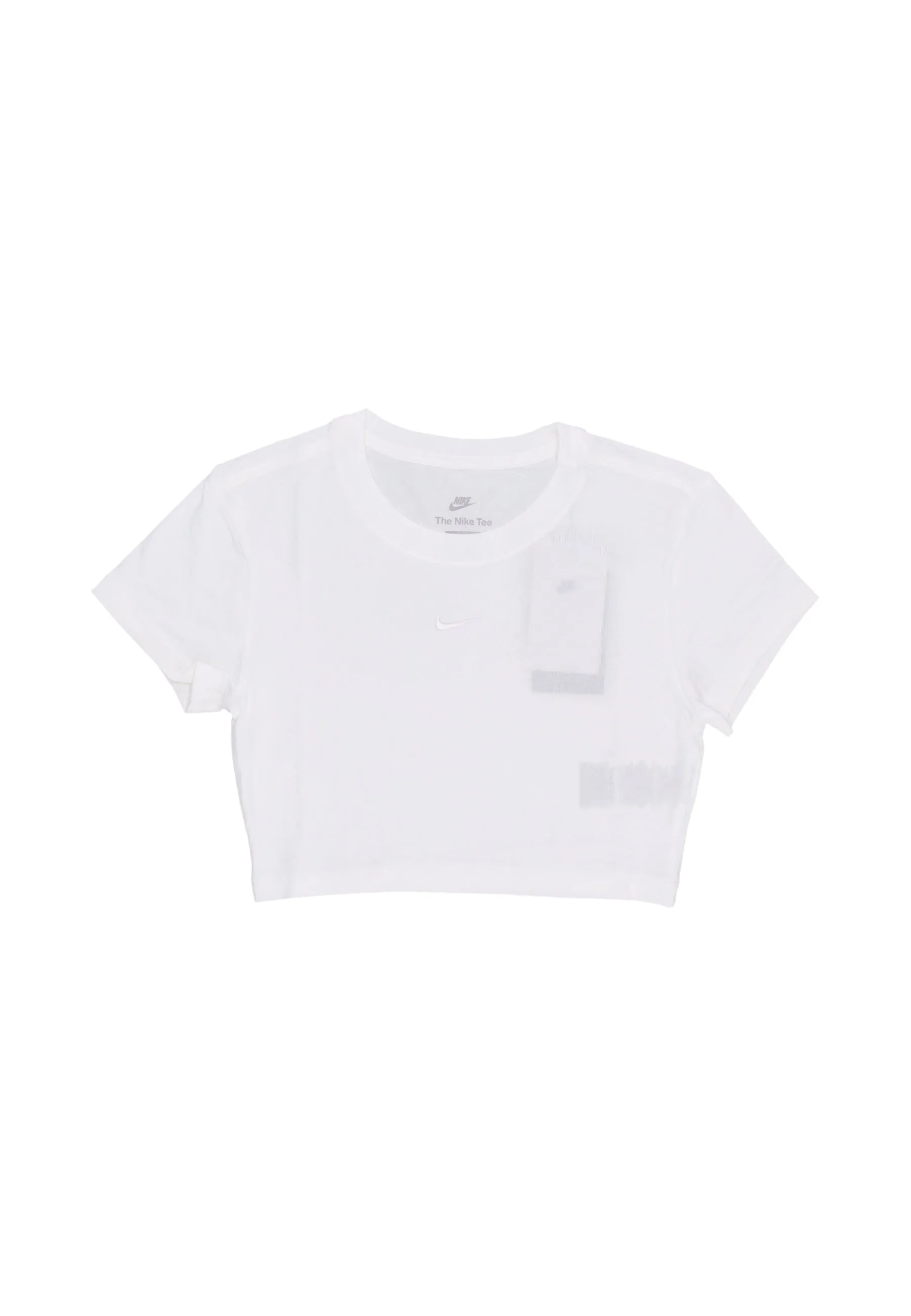 Maglietta Corta Donna W Sportswear Chill Knit Sup Crop Top White/white