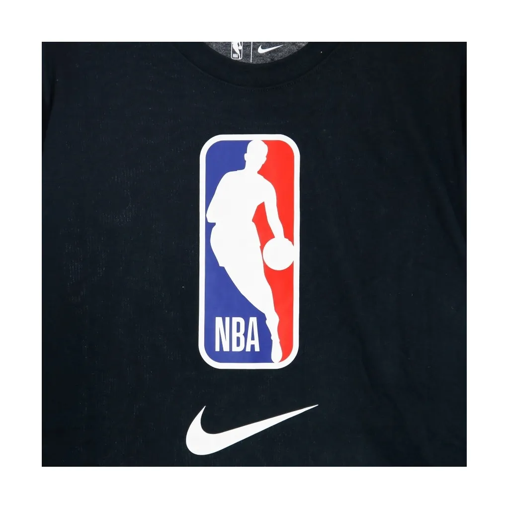maglietta manica lunga uomo nba team 31 dry fit tee BLACK