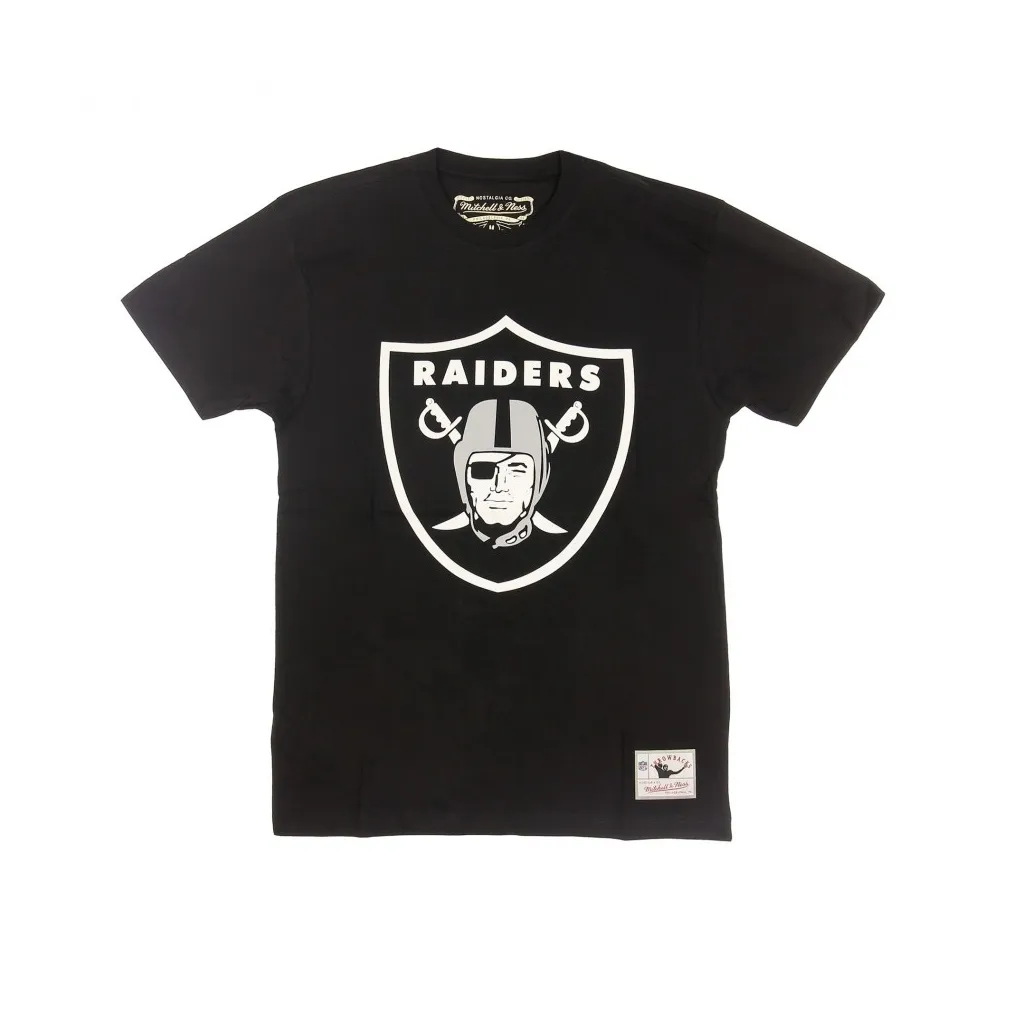 MAGLIETTA NFL TEAM LOGO NAME NUMBER TEE NO34 BO JACKSON LOSRAI ORIGINAL TEAM COLORS